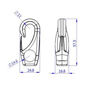 Bungee Cord Clip - Ji-Horng Plastic